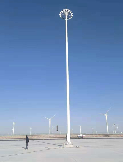 瓜州高速路服务区两当高杆灯项目